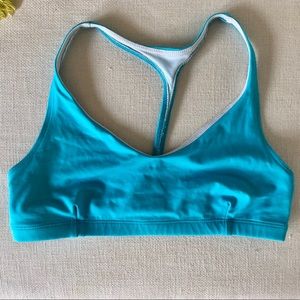 Onzie Aqua Racerback sports / yoga bra, size M/L